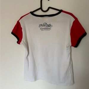 Harley-Davidson White and Red T-Shirt